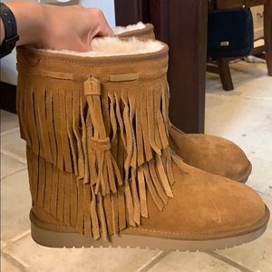 BRAND NEW Koolaburra by UGG tassel boots